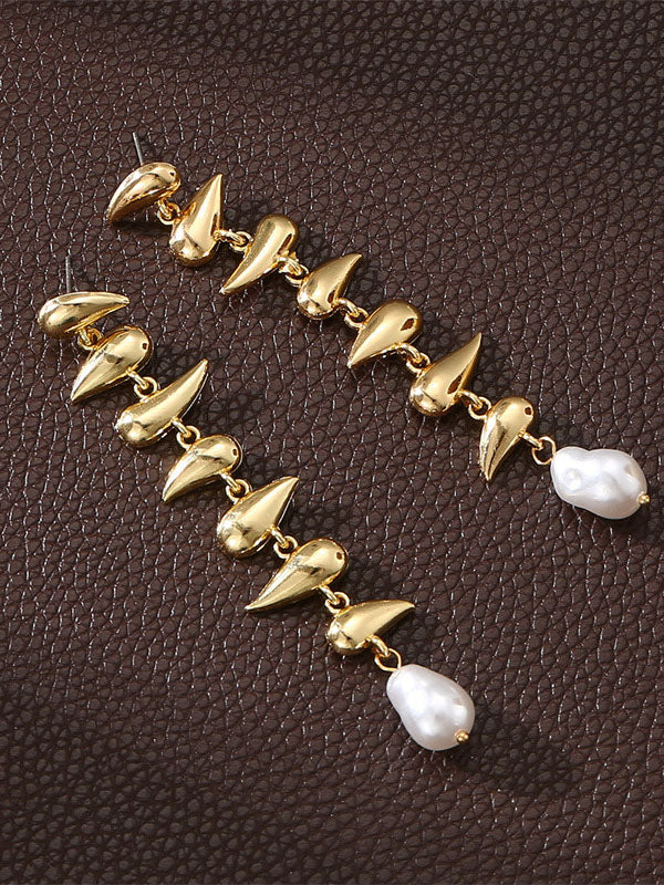 Geometric Drop Earrings Earrings Accessories