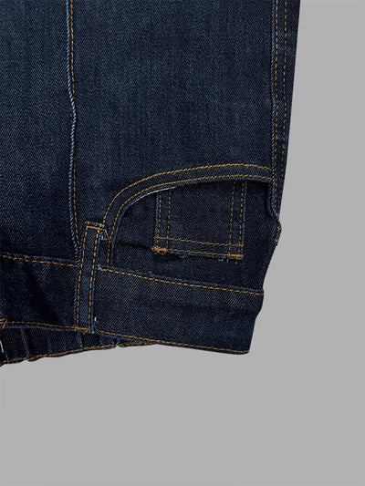 Flared High Waisted Split-Joint Jean Pants Bottoms