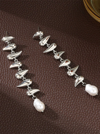 Geometric Drop Earrings Earrings Accessories