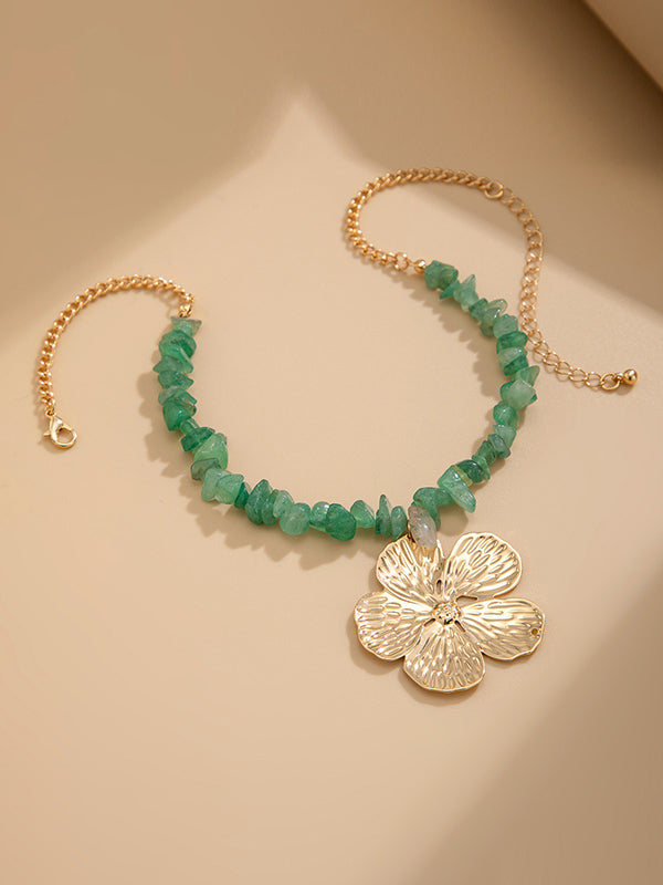 Flower Shape Necklaces Accessories