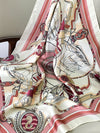 Urban Silk Imitation Printed Square Scarf