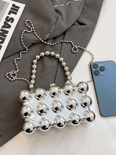 Beaded Geometric Shiny Bags Accessories Crossbody Bags Handbags