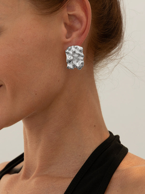 Normcore Geometric Drop Earrings