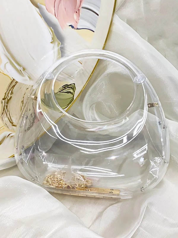 Geometric Shiny Handbags