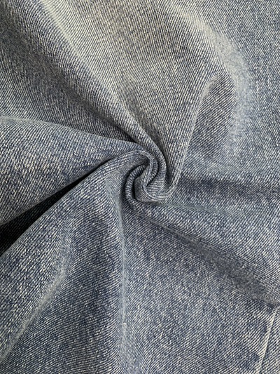 Loose Wide Leg Buttoned Fringed Pockets Jean Pants Bottoms