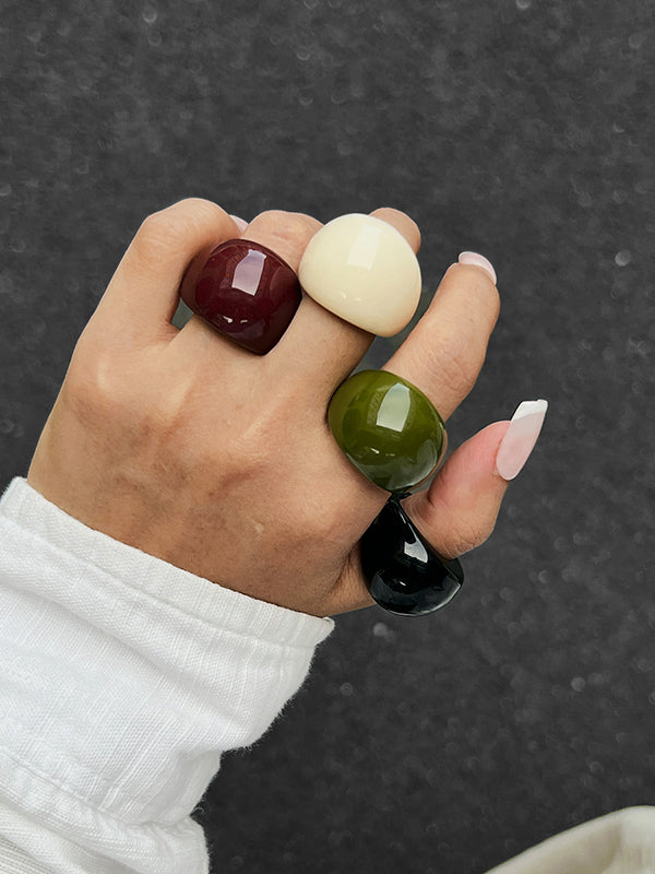 Geometric Shiny Bracelet Accessories Rings Accessories