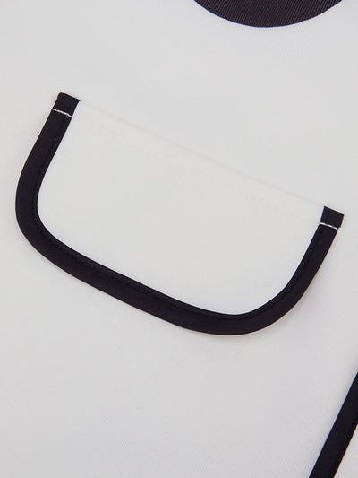 Long Sleeves Loose Contrast Color Flower Print Split-Joint Stand Collar Jackets Outerwear