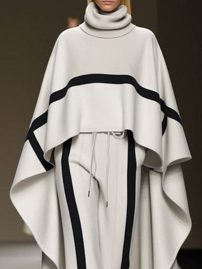 Loose Drawstring Striped Casual Pants Bottoms Trousers