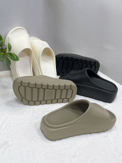 Open Toe Platform Shoes Slippers
