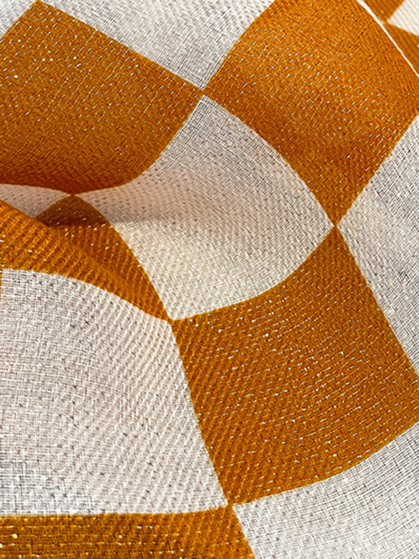 Simple Fashion Contrast Color Plaid Printed Scarf