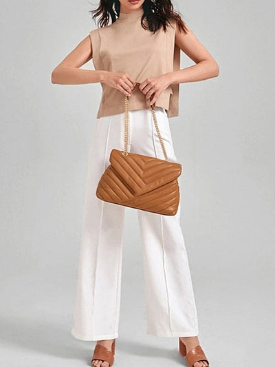 Chains Split-Joint Shoulder Bags Handbags