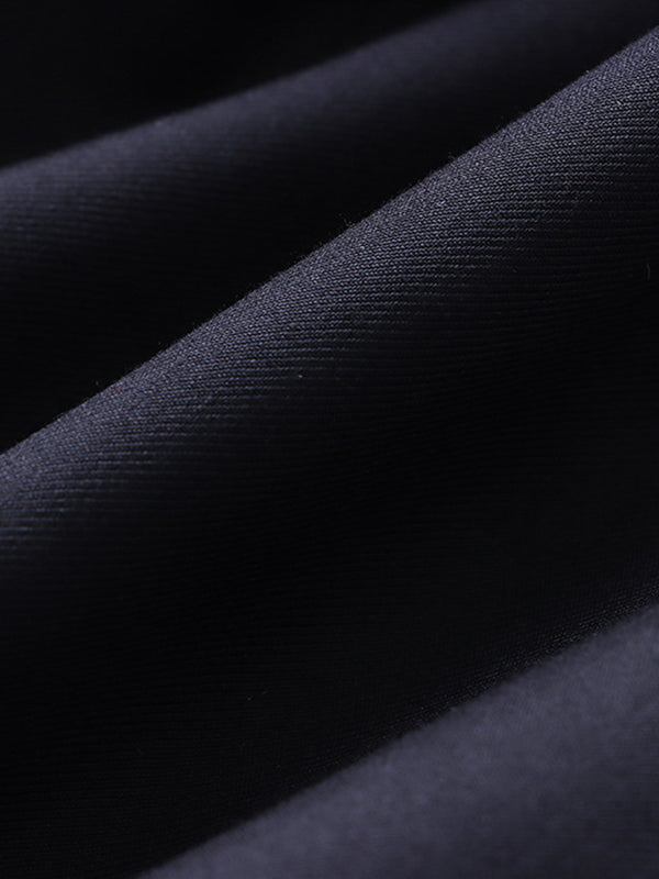 A-Line High Waisted Pleated Solid Color Split-Joint Skirts Bottoms