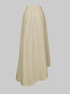 A-Line Loose Asymmetric Elasticity Pockets Split-Joint Skirts Bottoms