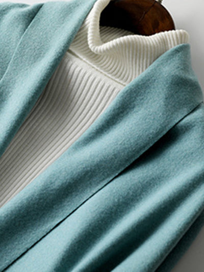 Keep Warm Solid Color Tasseled Shawl&Scarf