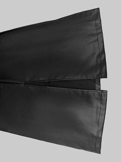 A-Line Loose Belted Solid Color Skirts Bottoms