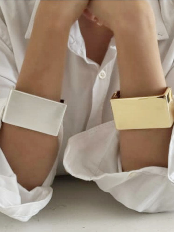 Geometric Solid Color Bracelet Accessories