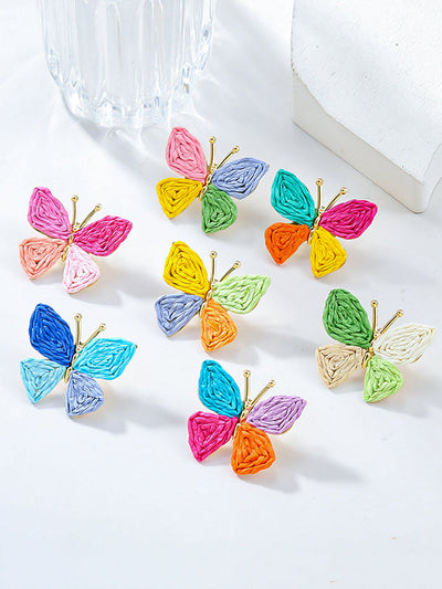Butterfly Shape Drop Earrings