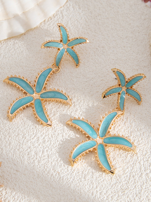 Geometric Drop Earrings