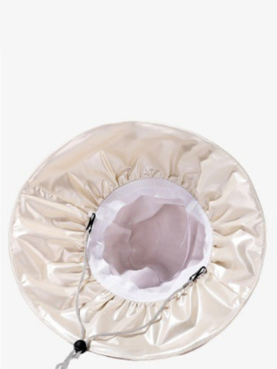 Women Summer Colorblock Bowknot Sunproof Hat