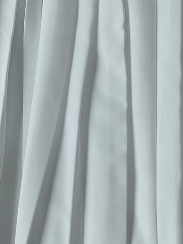 Flared Sleeves Half Sleeves Pleated Split-Joint Round-Neck Midi Dresses