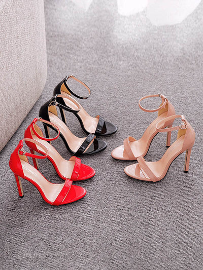 Open Toe Split-Joint Pumps Sandals