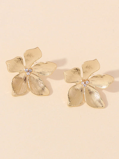 Flower Shape Drop Earrings