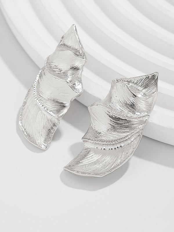 Normcore Geometric Drop Earrings