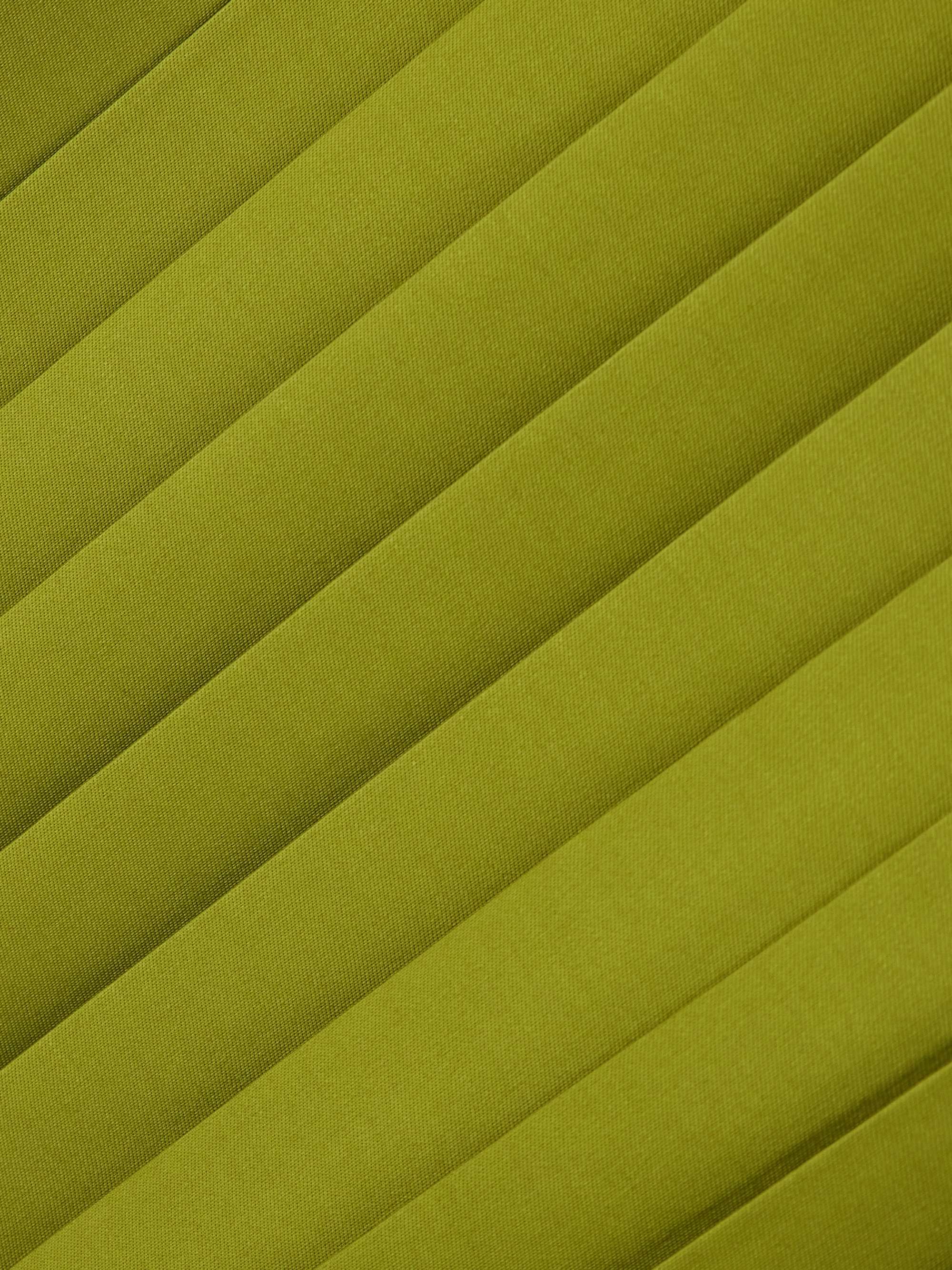 High Waisted Loose Pleated Solid Color Split-Side Skirts