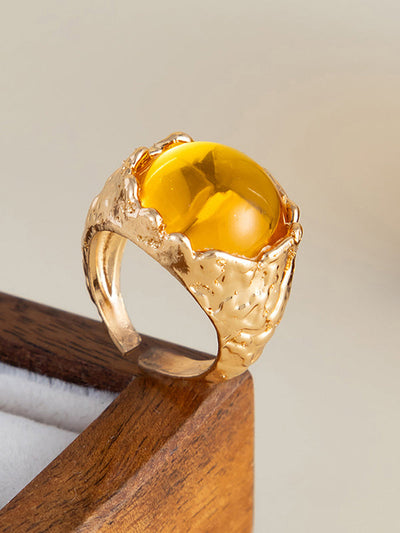 Geometric Rhine Stones Rings Accessories