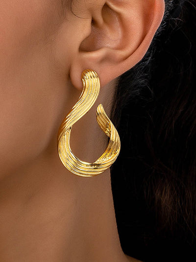 Geometric Drop Earrings