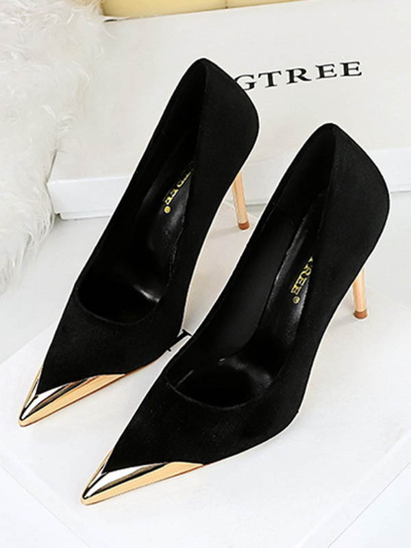 Pointed-Toe Shallow Cut Split-Joint Pumps