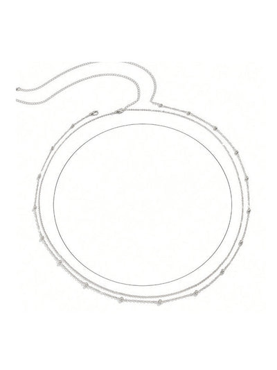 Chains Solid Color Waist Chain Accessories