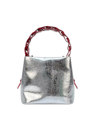 Shiny Split-Joint Mini Bags Shoulder Bags