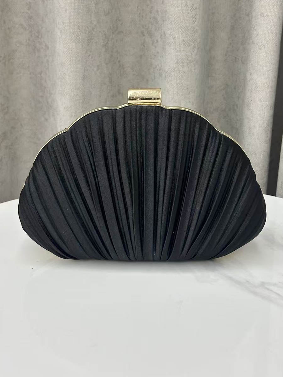 Lock Pleated Crossbody Bags Evening Bags & Clutches Mini Bags