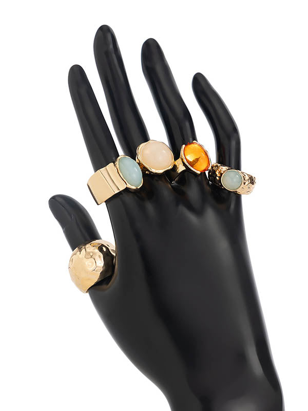 Geometric Ringent Rings Accessories