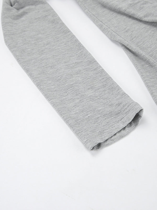 Long Sleeves Skinny Pleated Solid Color Split-Joint Off-The-Shoulder Evening Dresses Maxi Dresses