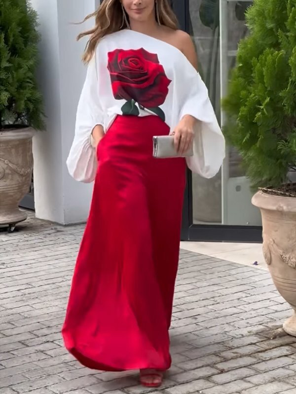 High Waisted Loose Pockets Solid Color Pants Trousers