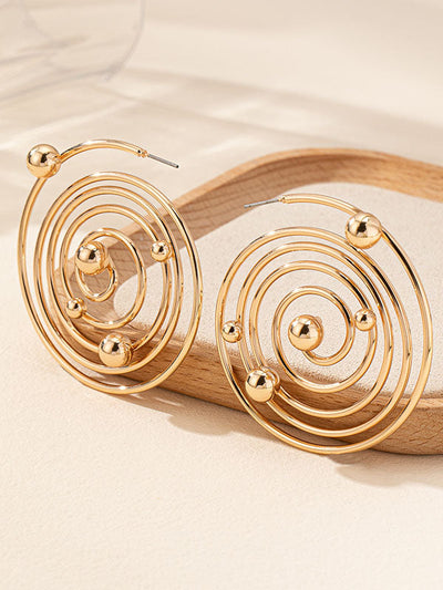 Geometric Drop Earrings