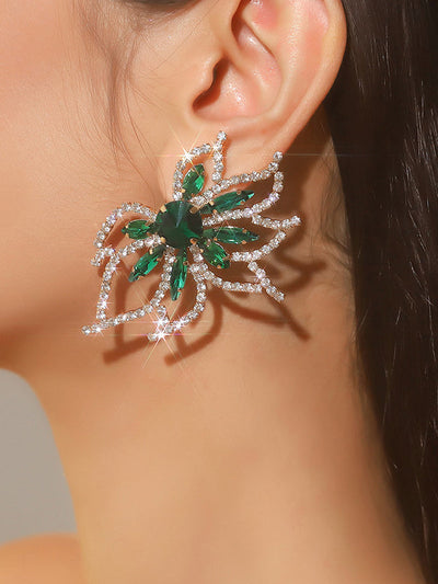 Flower Shape Drop Earrings