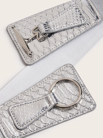 Elasticity Shiny Split-Joint Belts