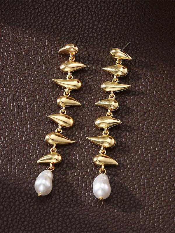 Geometric Drop Earrings Earrings Accessories