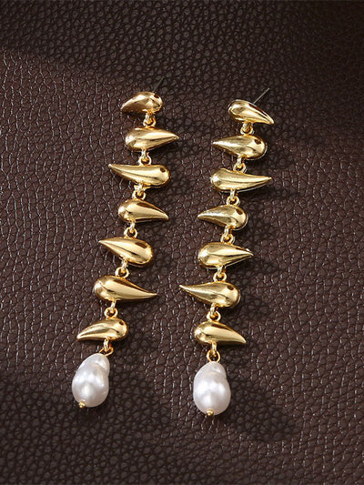 Geometric Drop Earrings Earrings Accessories