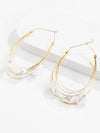 Normcore Tasseled Pearl Ear-Ring