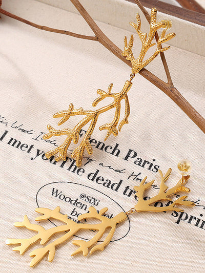 Geometric Drop Earrings