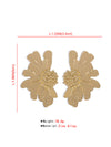 Vintage Alloy Flower Earrings