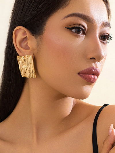 Geometric Drop Earrings