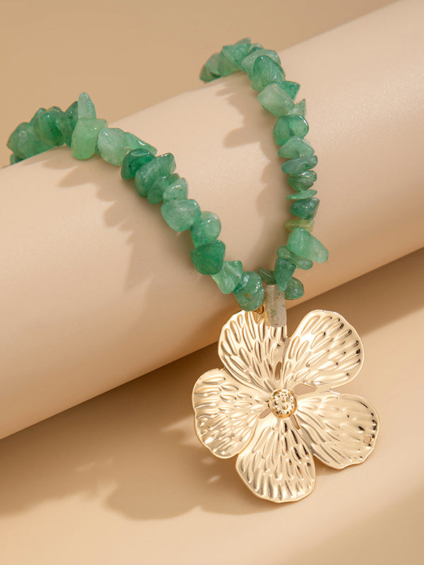 Flower Shape Necklaces Accessories