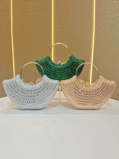 Chains Rhine Stones Evening Bags & Clutches Handbags