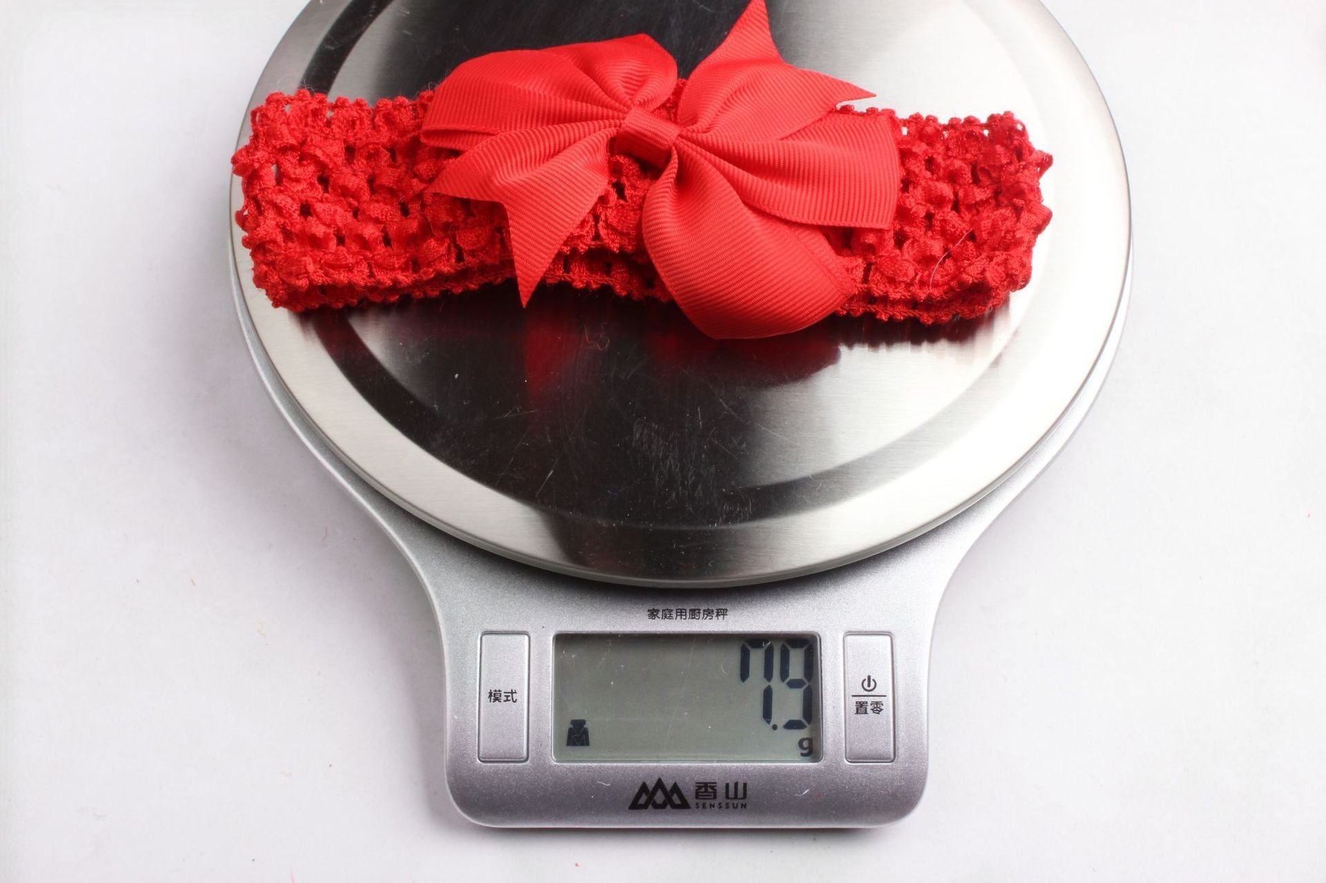 fashion bow knot polyester cotton hollow out hair band