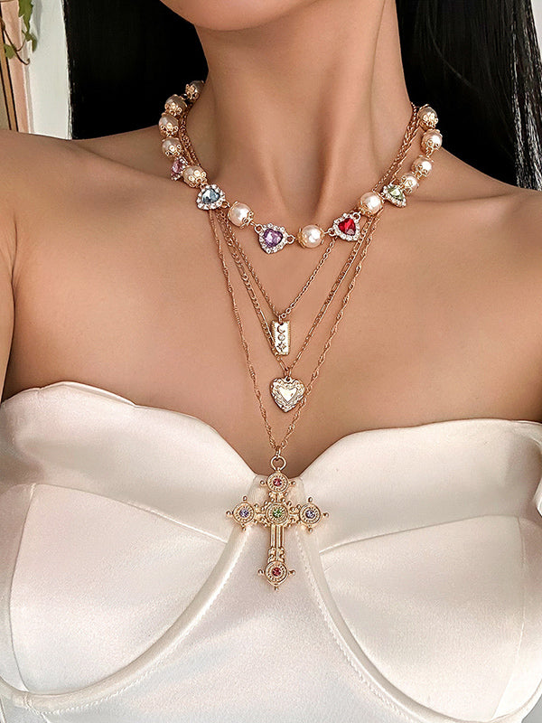 Layered Tasseled Necklaces Accessories